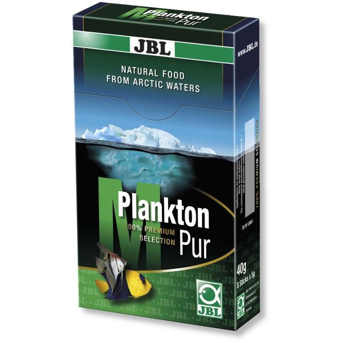 Jbl Plankton Pur M Zooplancton naturale (100% molluschi e crostacei interi) 40 g