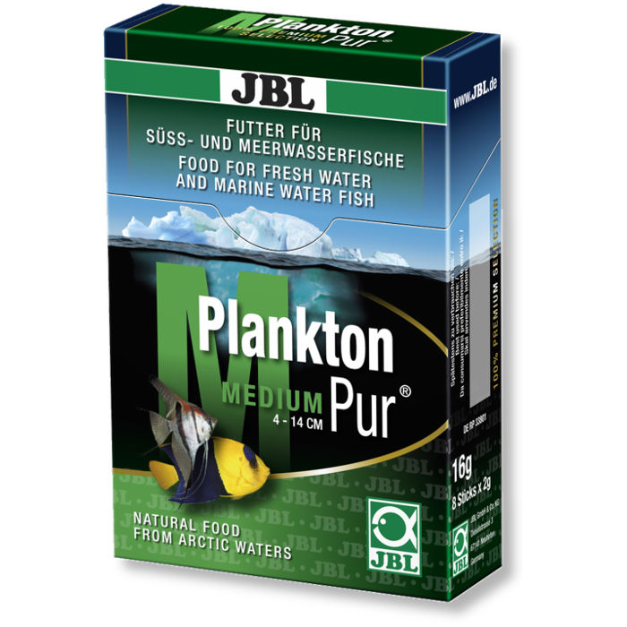 Jbl Plankton Pur M Zooplancton naturale (100% molluschi e crostacei interi) 16 g