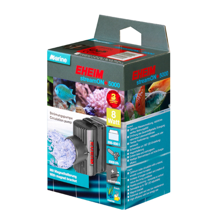 Eheim StreamOn   5000 Pompa di movimento orientabile supporto magnetico 5000l/h 8W