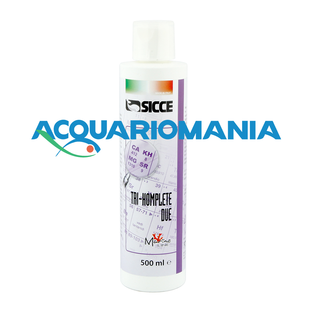 Sicce Tri Komplete DUE (Carbonati, Fluoro, Iodio) 500ml