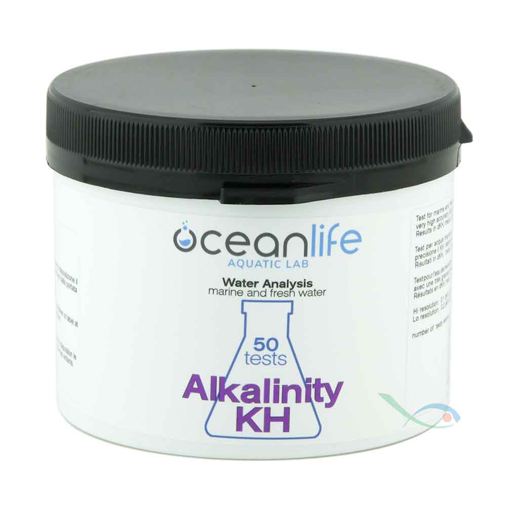 Oceanlife Test KH Durezza Parziale (Alkalinità) Dolce e Marino 50 Misurazioni
