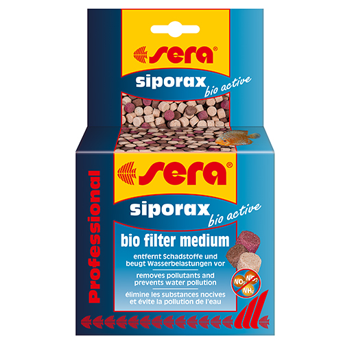 Sera Siporax Bio Active Bio Filter Medium 210 g fino a 400 l