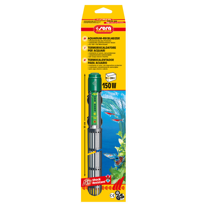 Sera Riscaldatore 150W &quot;Shock Resistant&quot;