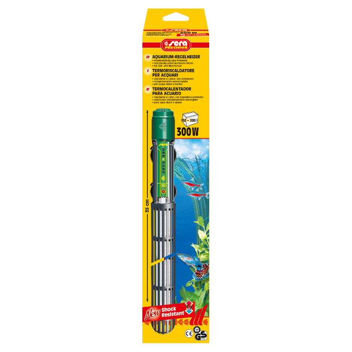 Sera Riscaldatore 300W &quot;Shock Resistant&quot;