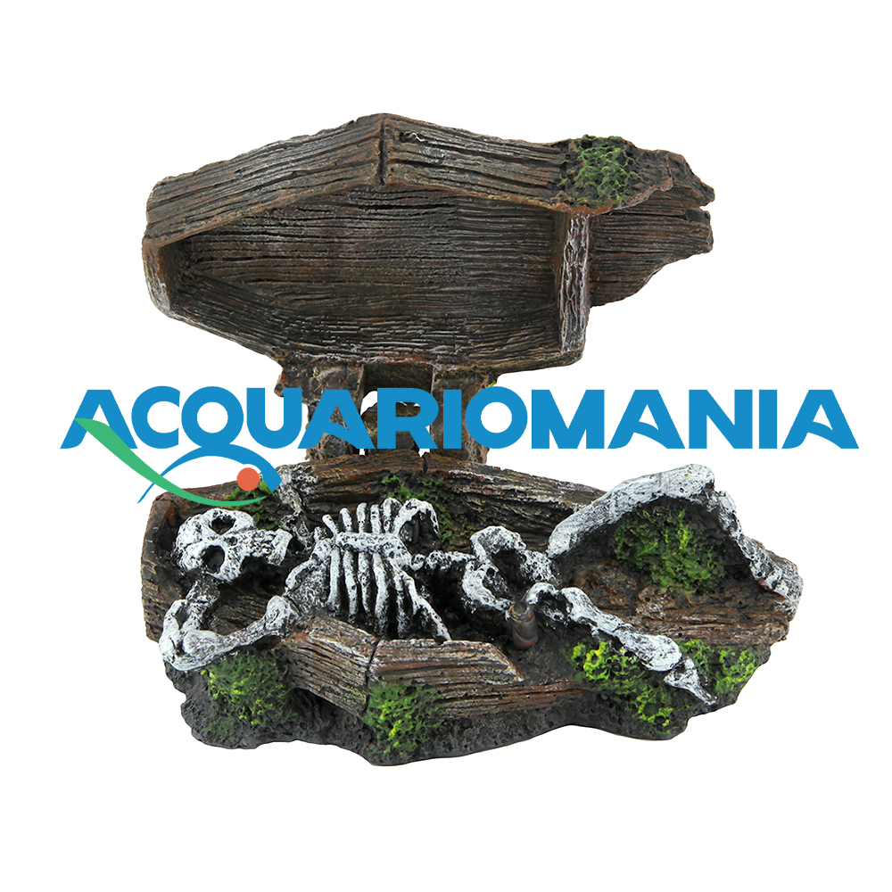 Ebi Scheletro &quot;Apri e chiudi&quot; con attacco per Areatore 14x9x12h cm
