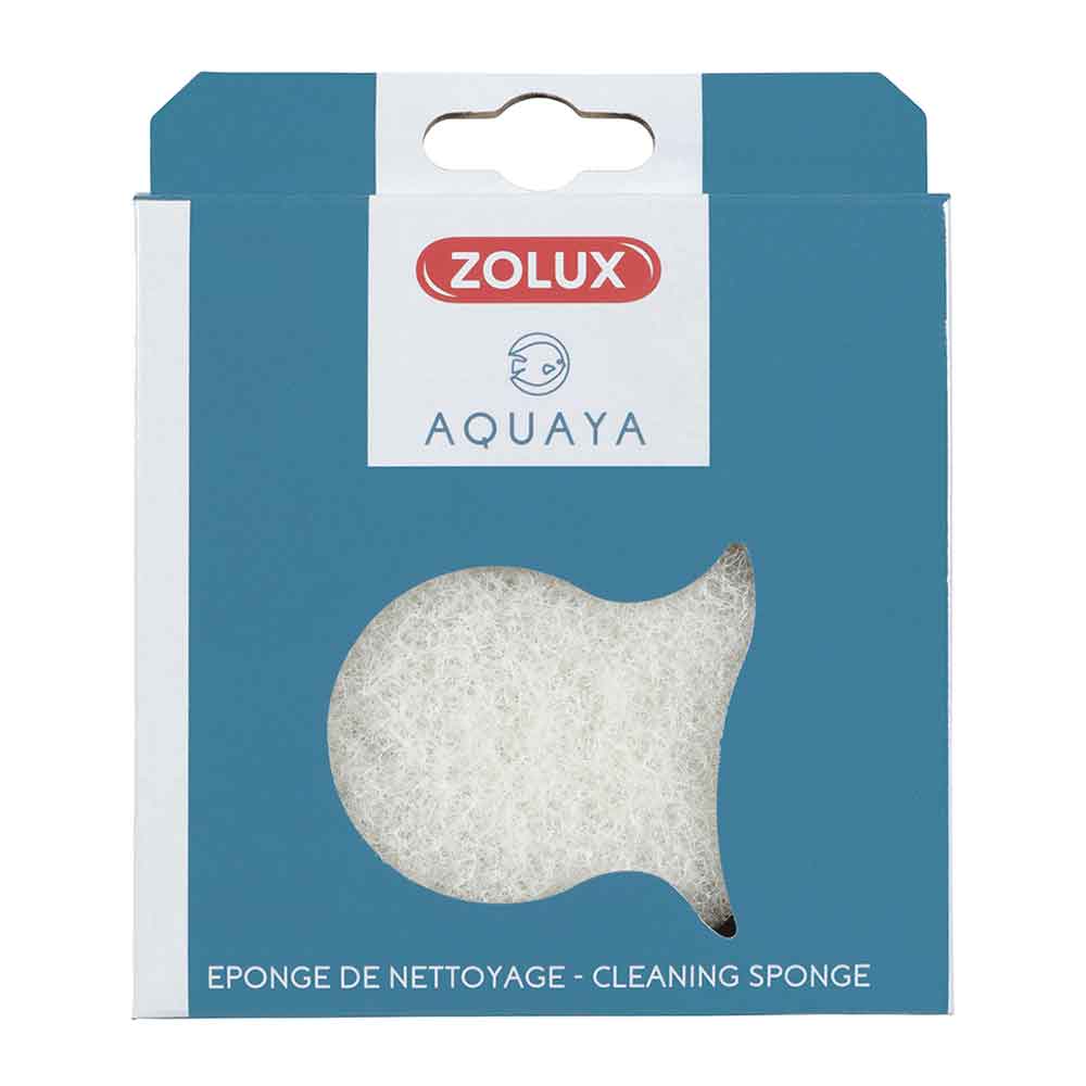 Zolux Cleaning Sponge Basic Spugna bianca pulizia vetri acquari