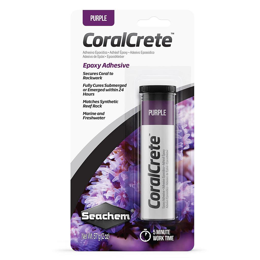 Seachem Coral Crete Purple Colla Epossidica bicomponente 57g