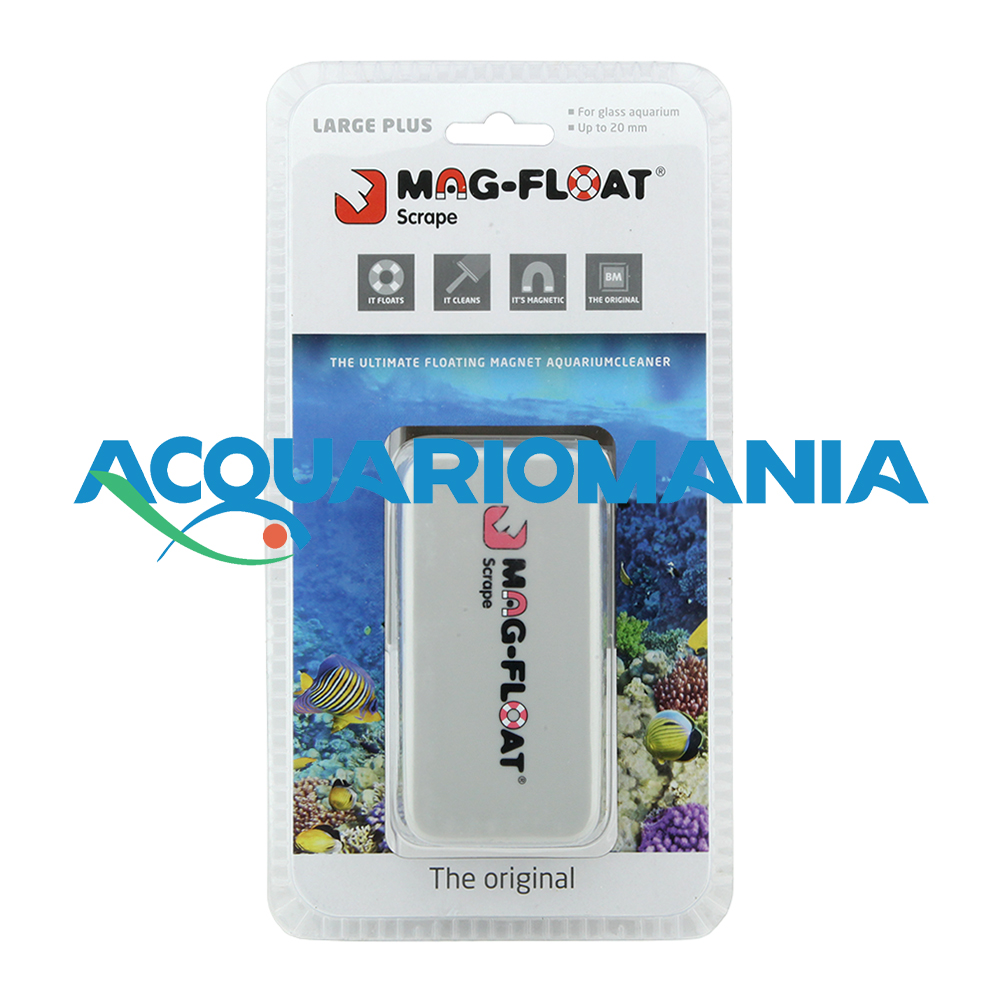 Mag Float Large Plus Calamita galleggiante con lama per vetri fino a 20 mm