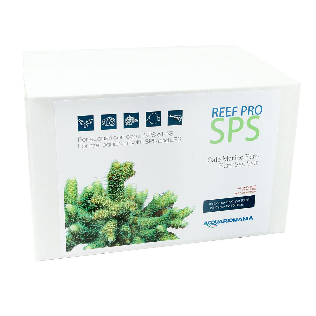 Acquariomania Reef Pro Coral Sps Sale per acquari di barriera Cartone 20Kg per circa 600l