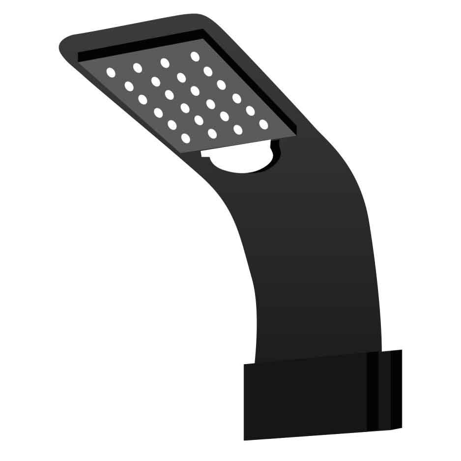 Aqpet Sunny Led Lampada per dolce nero 10W