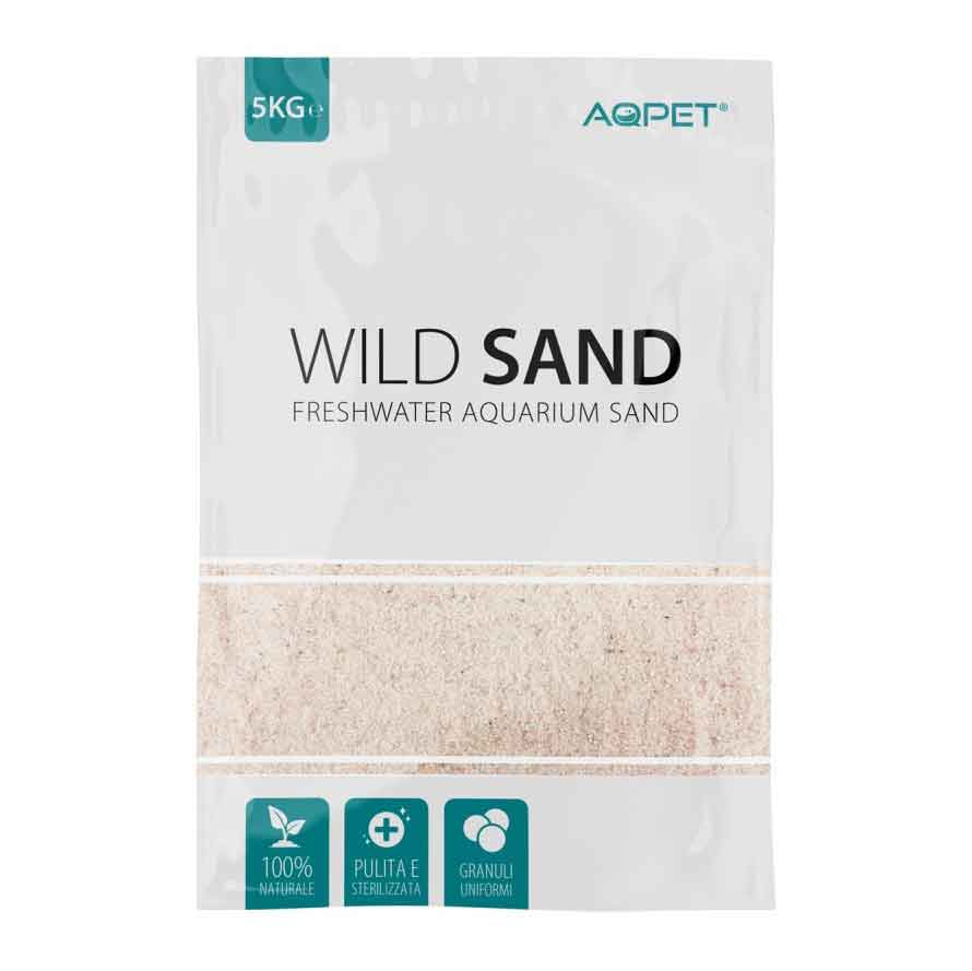Aqpet Wild Sand Sabbia Naturale Rose Velvet 1mm 5Kg