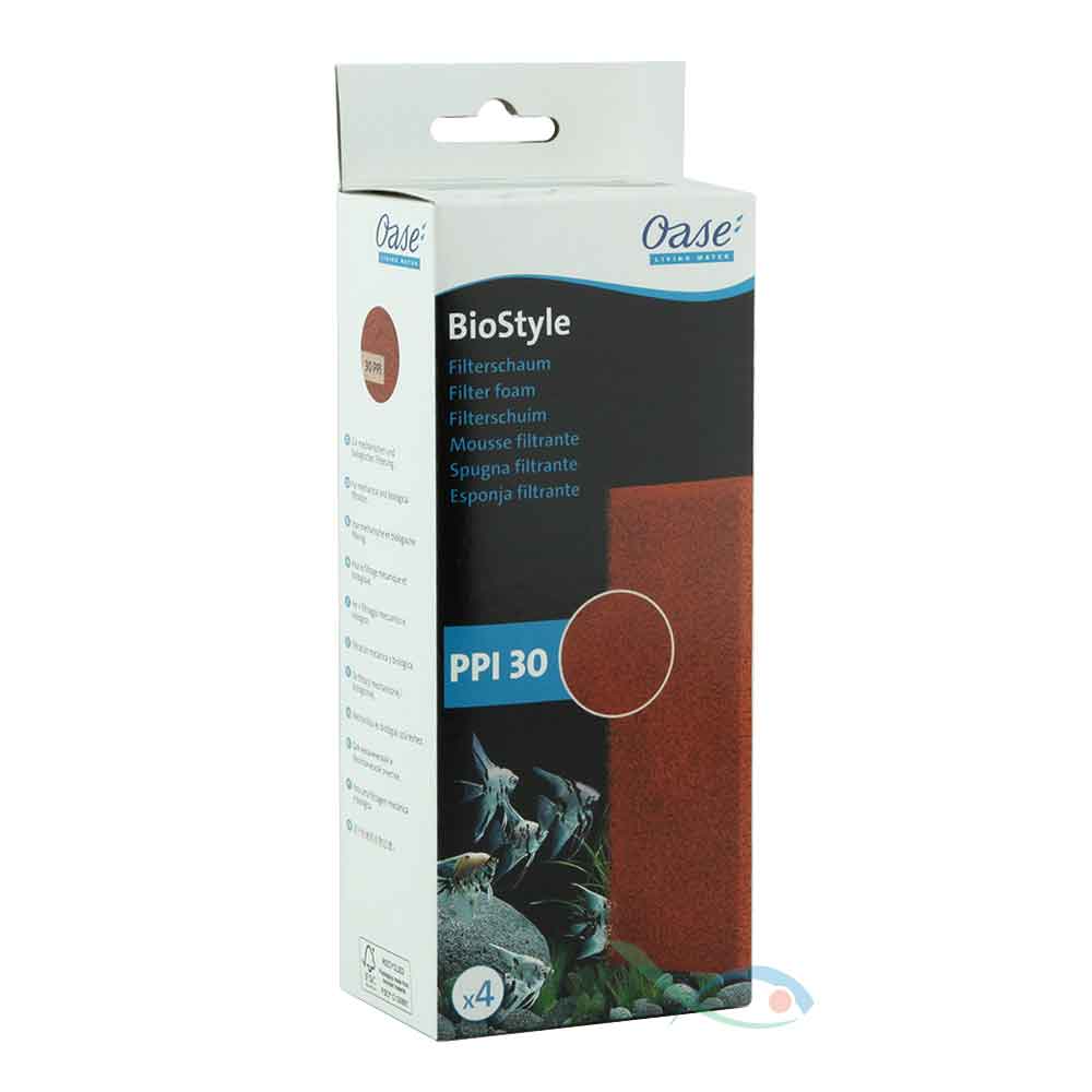 Oase BioStyle Filter Foam Spugna Filtrante 30ppi 4pz