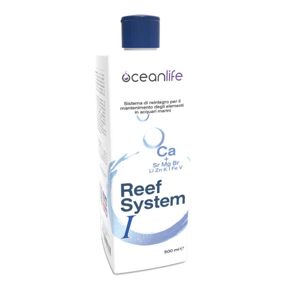 Oceanlife Reef System I Ca Sr Mg Br Li Zn K I Fe V 500ml