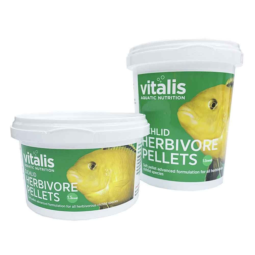 Vitalis Cichlid Herbivore Pellet 1,5mm 260g