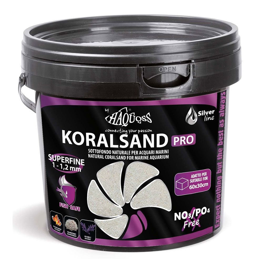Haquoss Koralsand Pro Superfine 1-1,2mm 2,6Kg