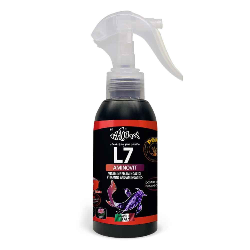 Haquoss L7 Pond Aminovit Aminoacidi e Vitamine per Pesci da Laghetto 100ml