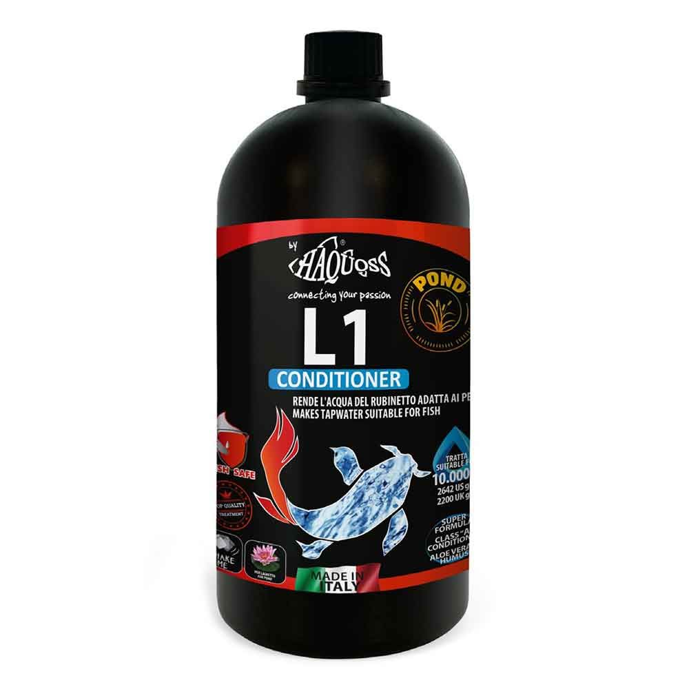 Haquoss L1 Pond Conditioner Biocondizionatore Laghetto 1000ml per 10000Lt