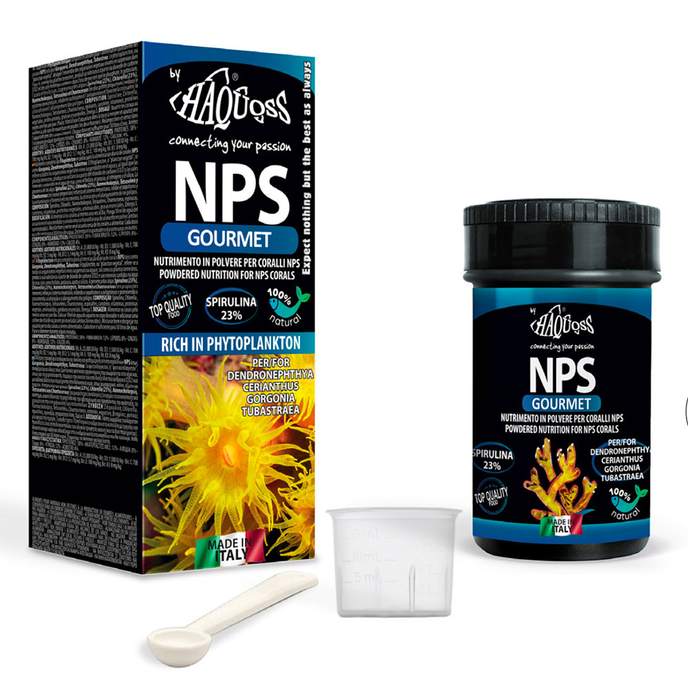Haquoss NPS Gourmet Alimento per coralli 100ml 60gr