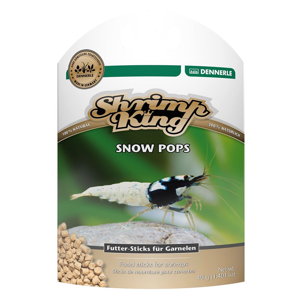 Dennerle Shrimp King Snow Pops Cibo per Gamberetti 40gr