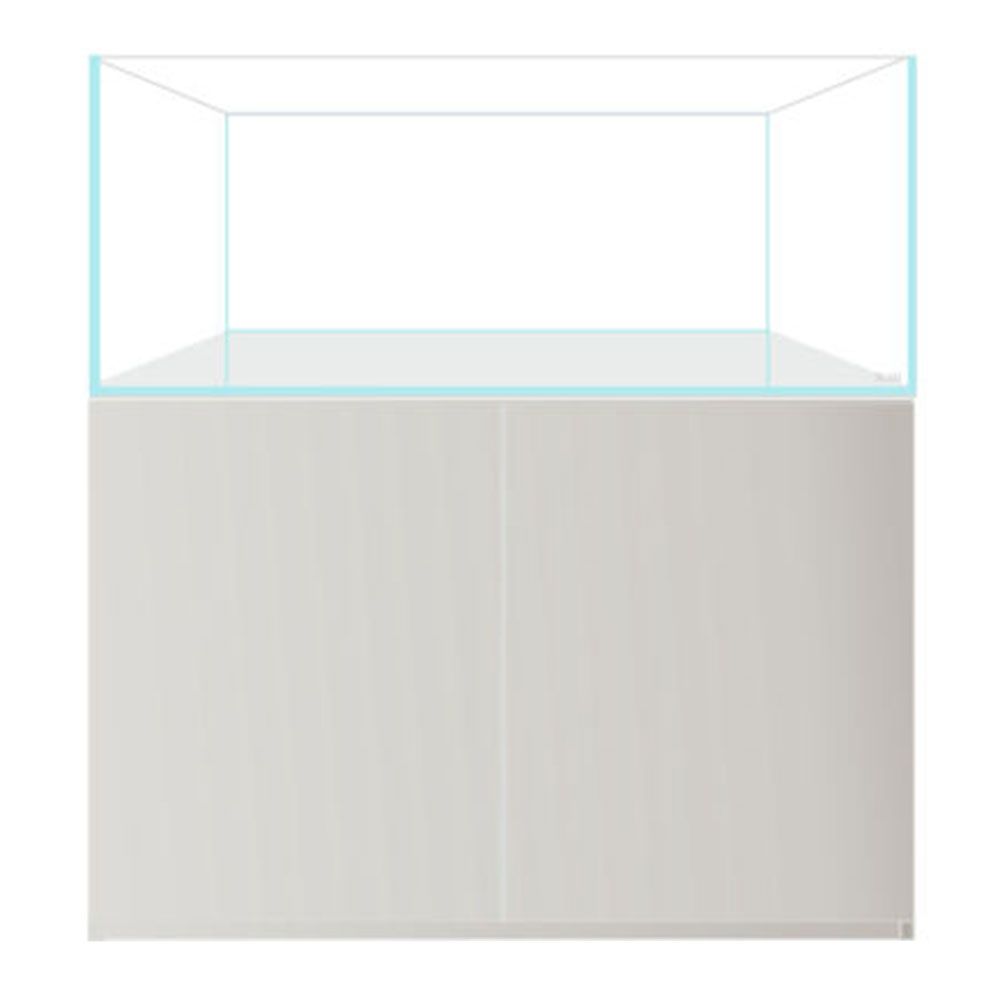 Blau Aquaristic Set Gran Cubic Experience 122 Bianco Acquario con Supporto 278 Litri