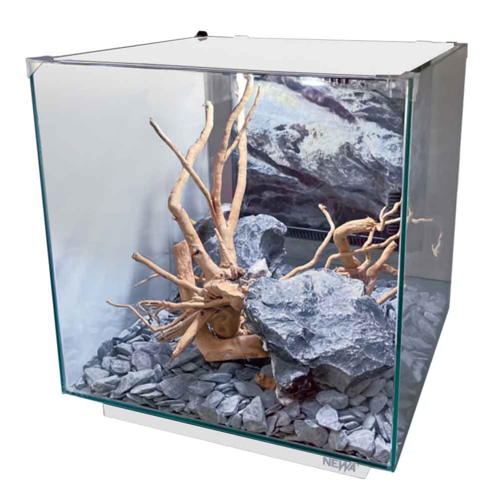 Newa Ego Full EF 20W Acquario Bianco completo 18 litri 26,4x27,2x30,2h cm