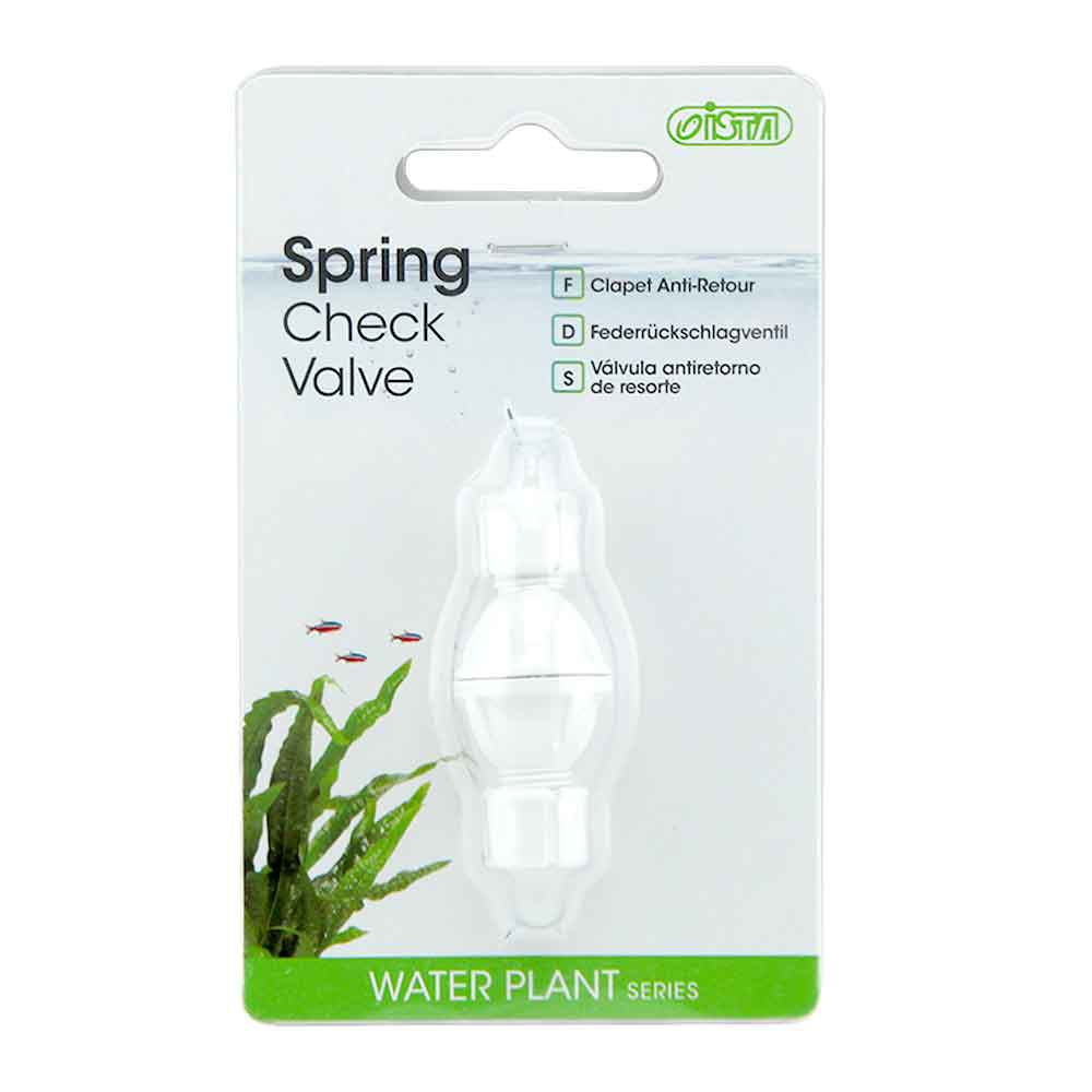 Ista Valvola di non ritorno in plastica con ghiere