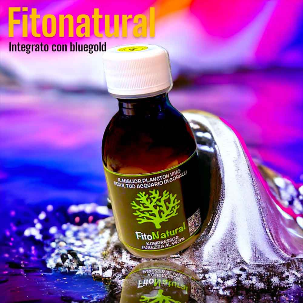 Planctontech FitoNatural Kompressor 150ml per creare 1150ml di Fito integrato con BluGold