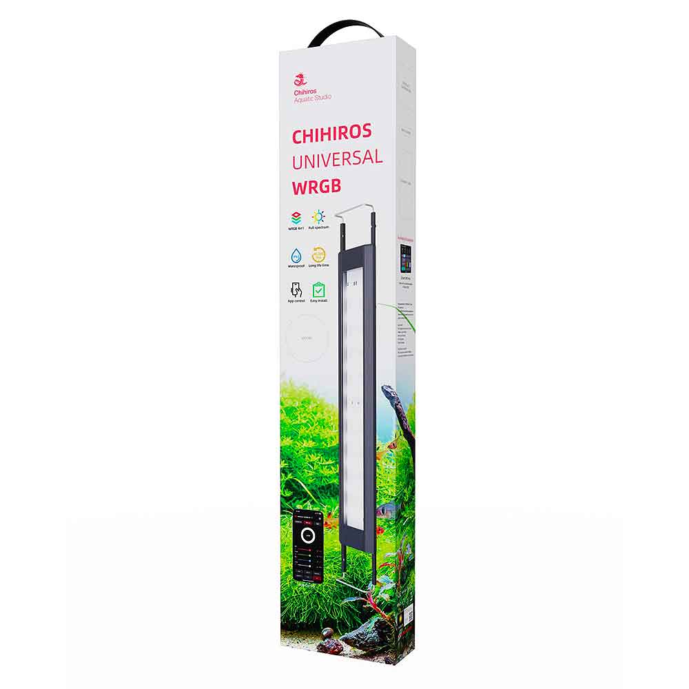 Chihiros Universal WRGB 800 Lampada Led per dolce 36W App Ios Android 75-85cm