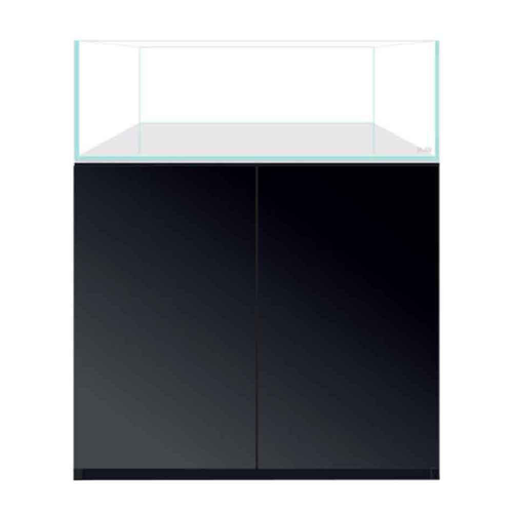 Blau Aquaristic Set Gran Cubic Experience Shallow 92 Nero Acquario con Supporto 138 Litri