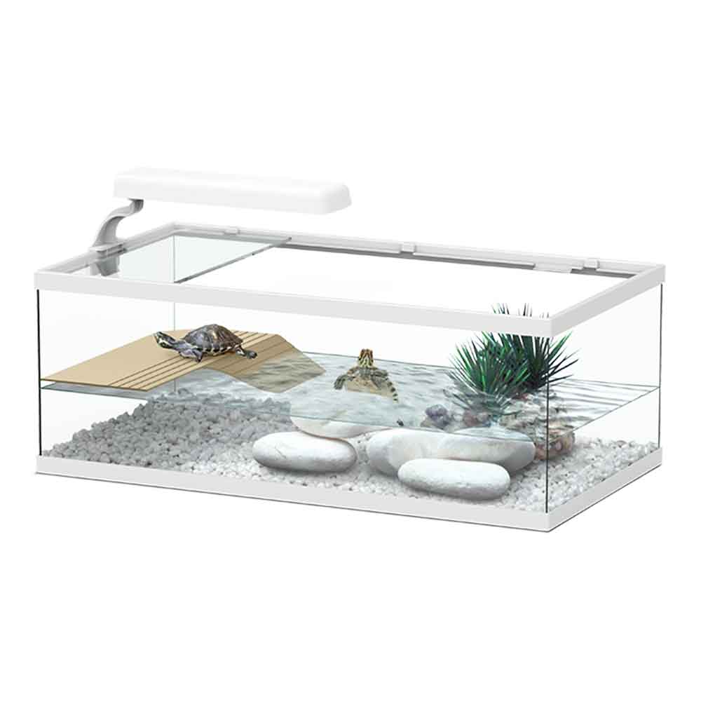 Aquatlantis Tortum 55 Tartarughiera 55x30x20h cm bianca
