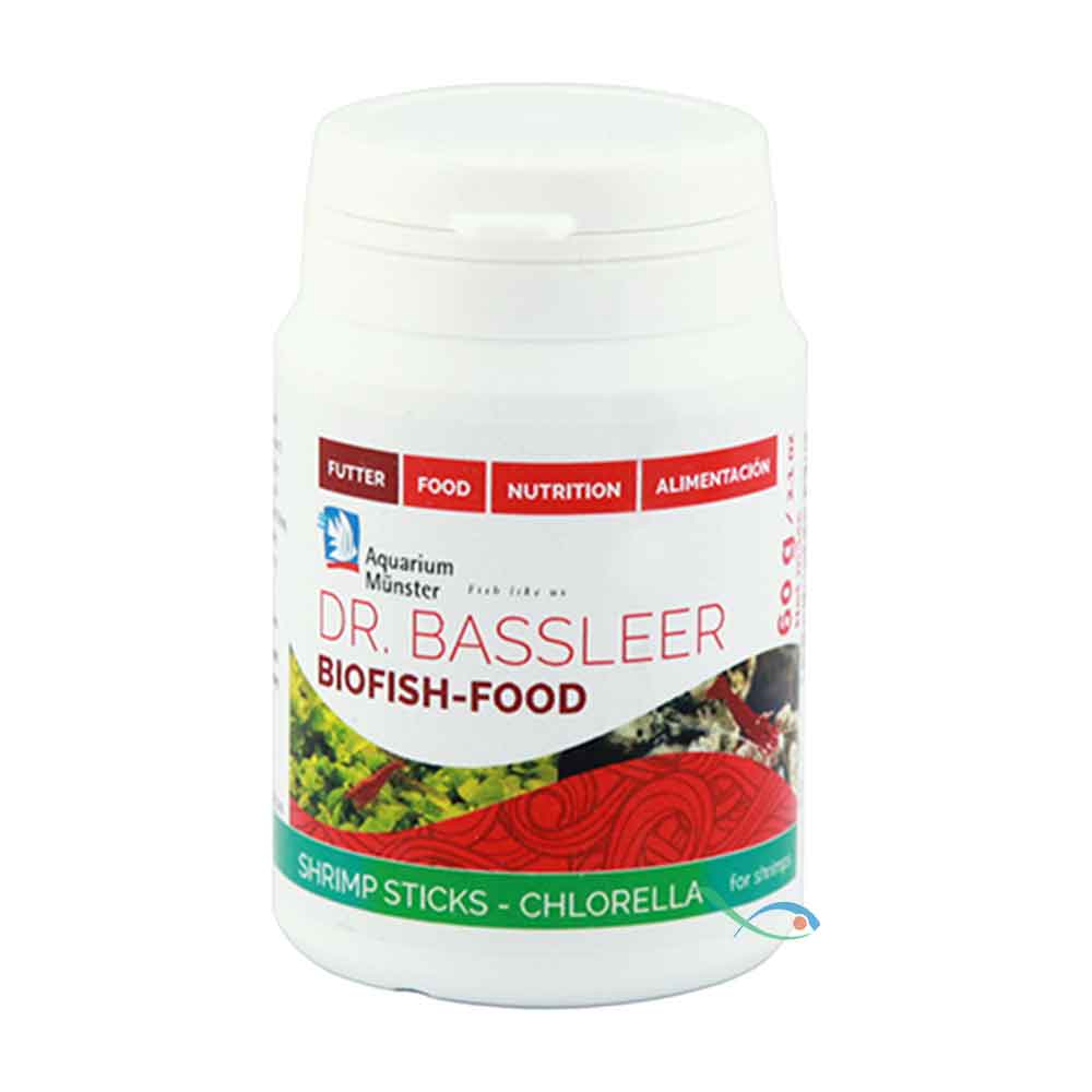 Aquarium Munster Dr. Bassleer Shrimp Sticks Chlorella per gamberetti 100ml 60g