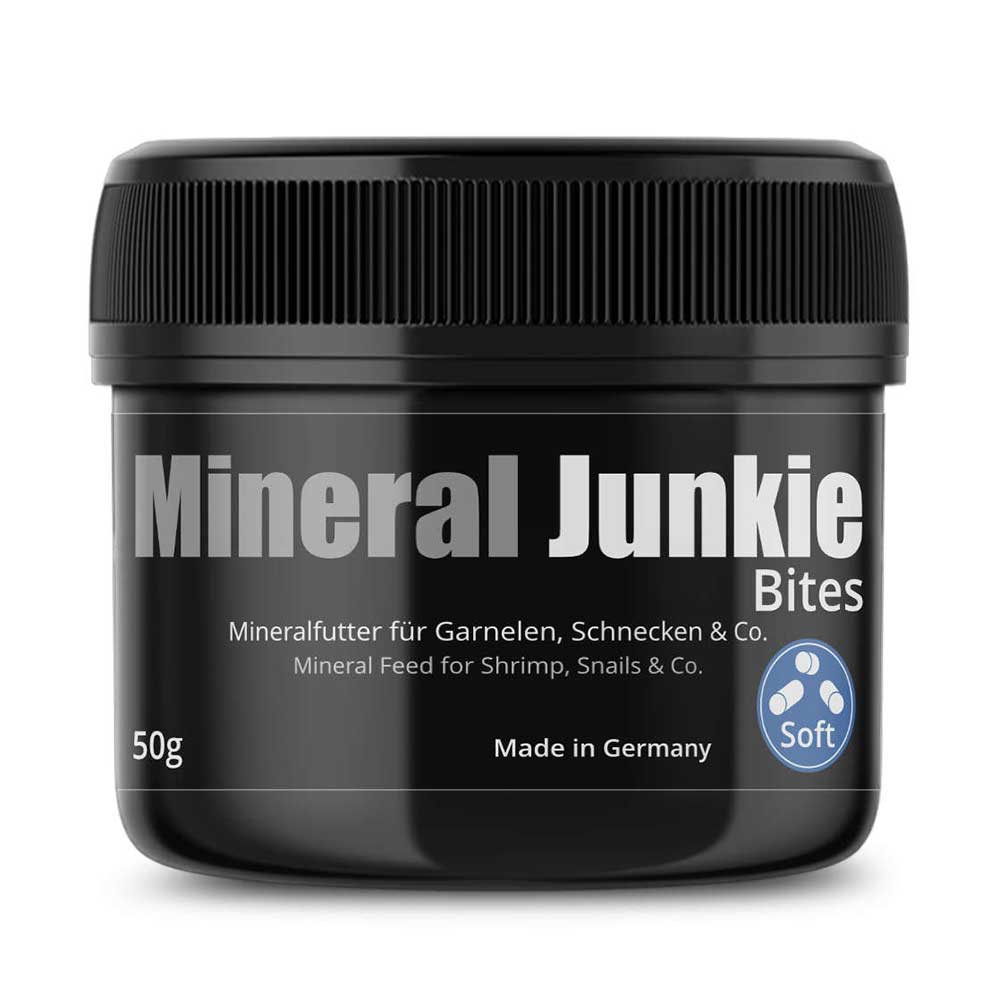GlasGarten Mineral Junkie Bites Mangime complementare per gamberetti 50gr