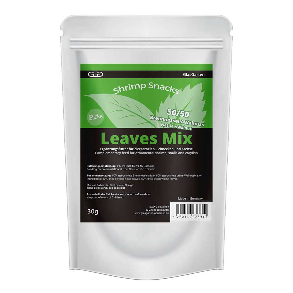 GlasGarten Leaves Mix Shrimp Snacks Leaves Mix
