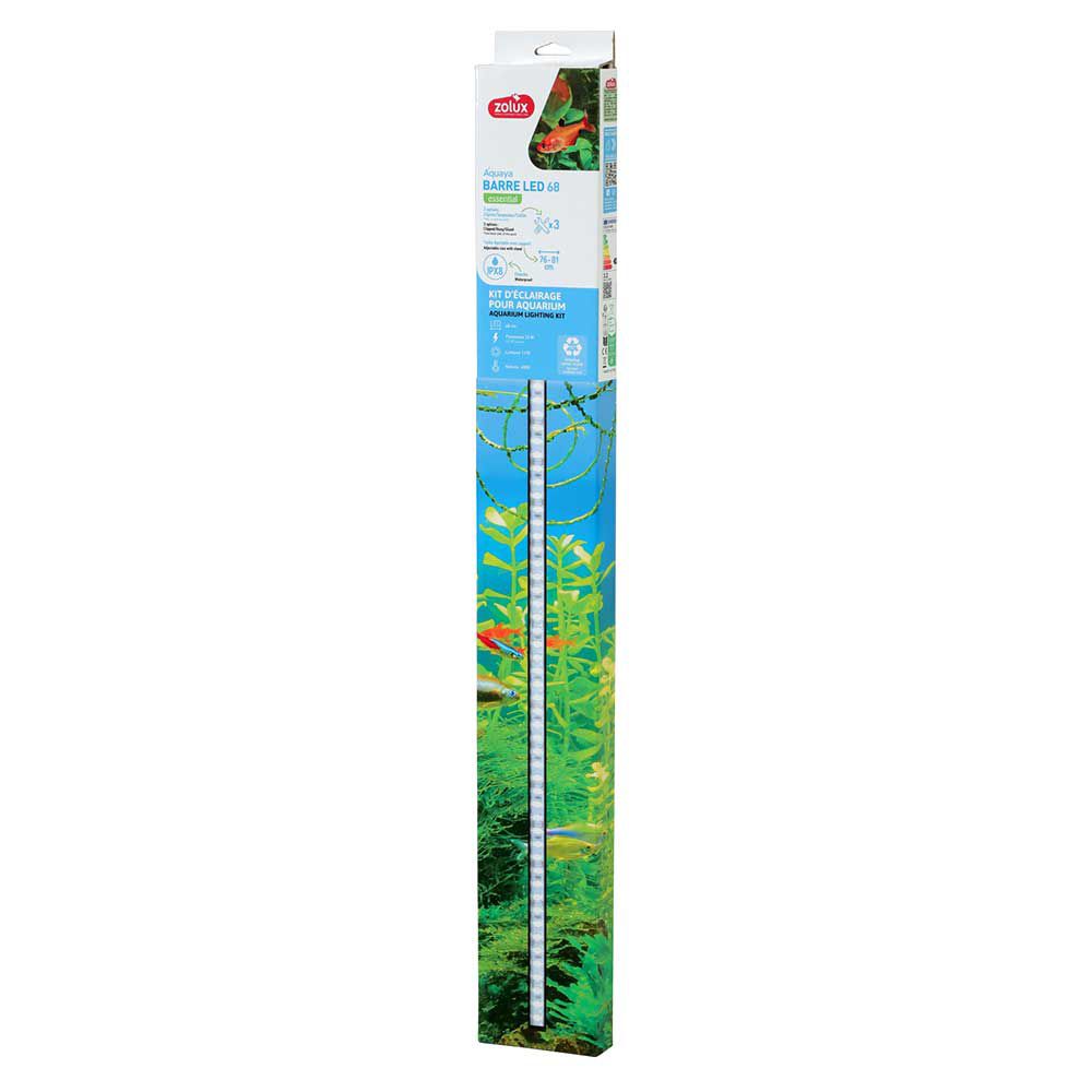 Zolux Aquaya Barre Led 68 Essential Lampada Led 12W 76-81cm