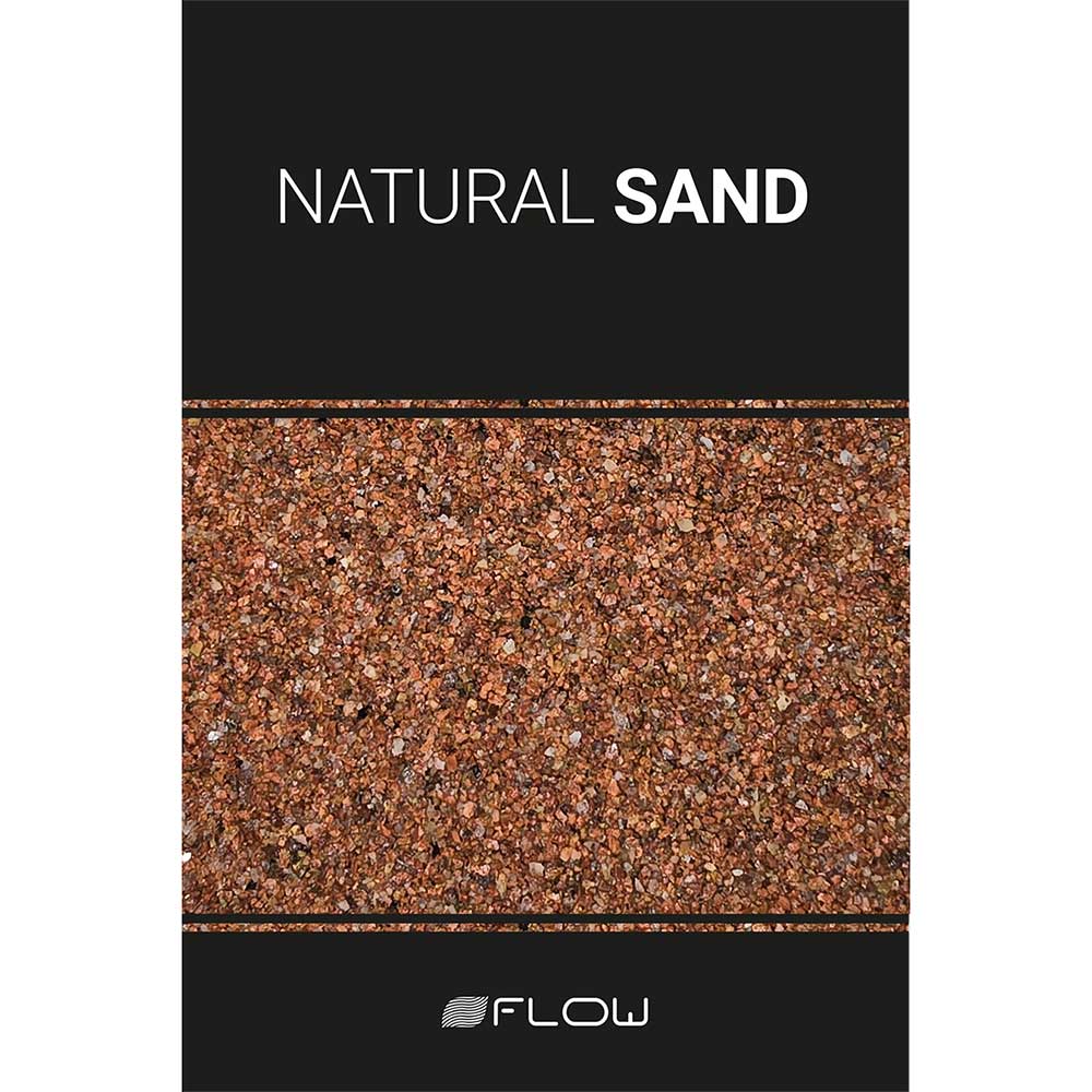Flow Natural Sand Red Ghiaia per Aquascaping 0,4-0,9cm 4Kg