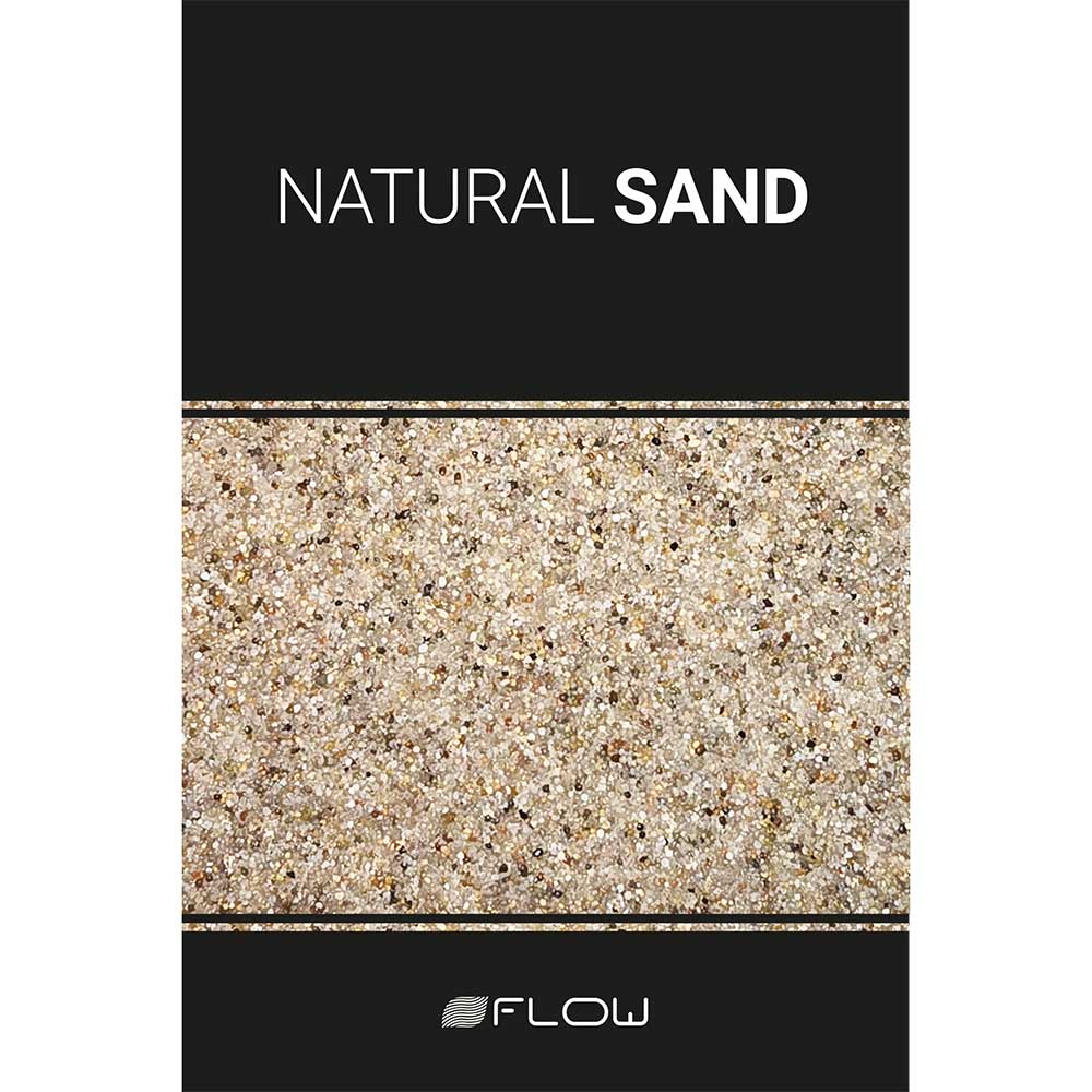 Flow Natural Sand White Ghiaia per Aquascaping 0,4-0,9cm 4Kg