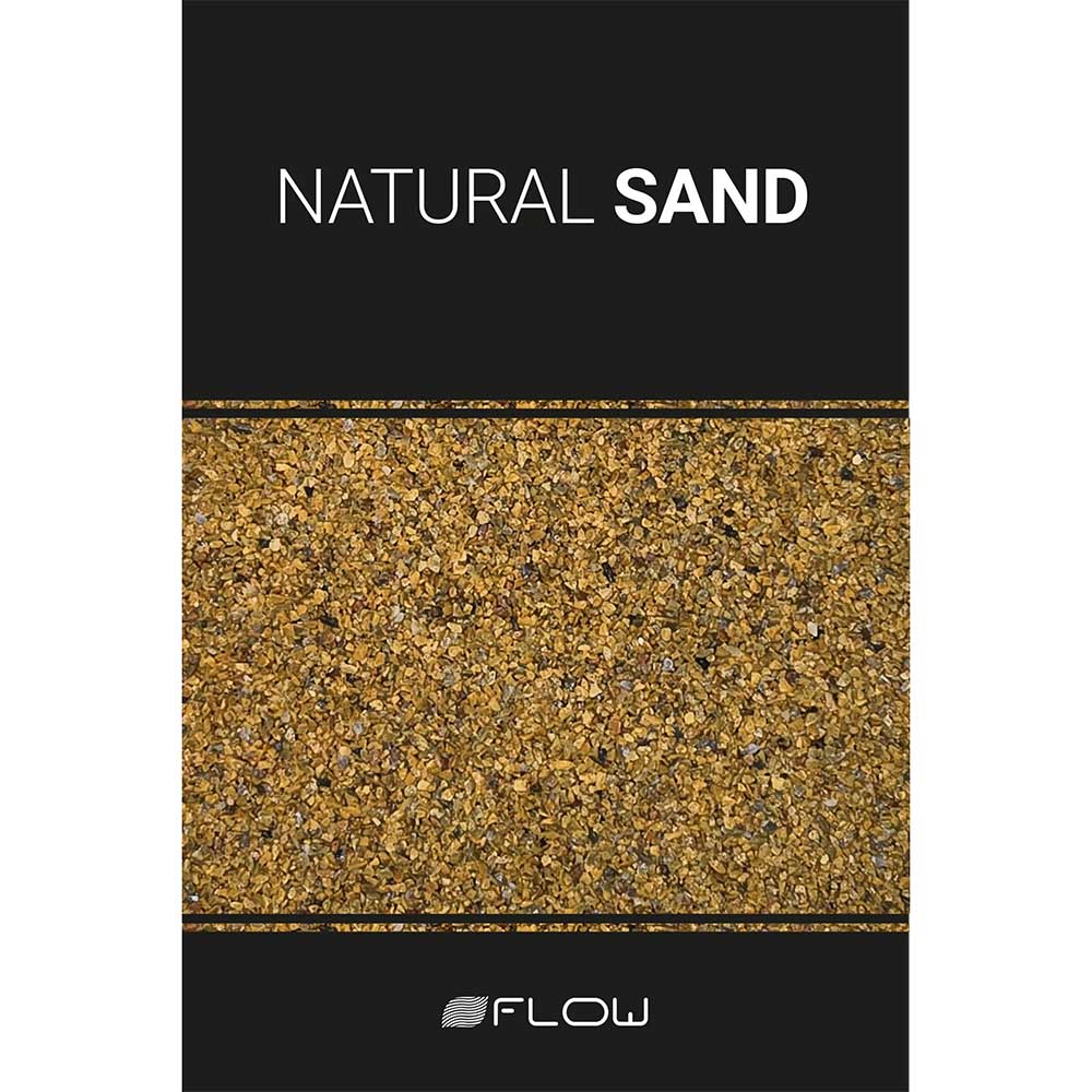 Flow Natural Sand Yellow Ghiaia per Aquascaping 0,4-0,9cm 4Kg