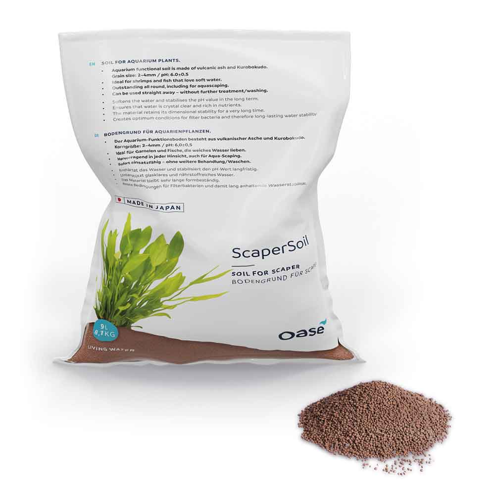 Oase ScaperLine Soil marrone 9 litri 8,1Kg 1,5-3mm