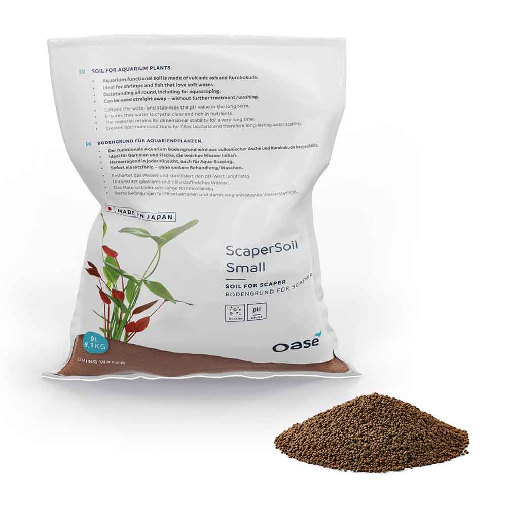 Oase ScaperLine Soil marrone Small 9 litri 8,1Kg 1-1,5mm