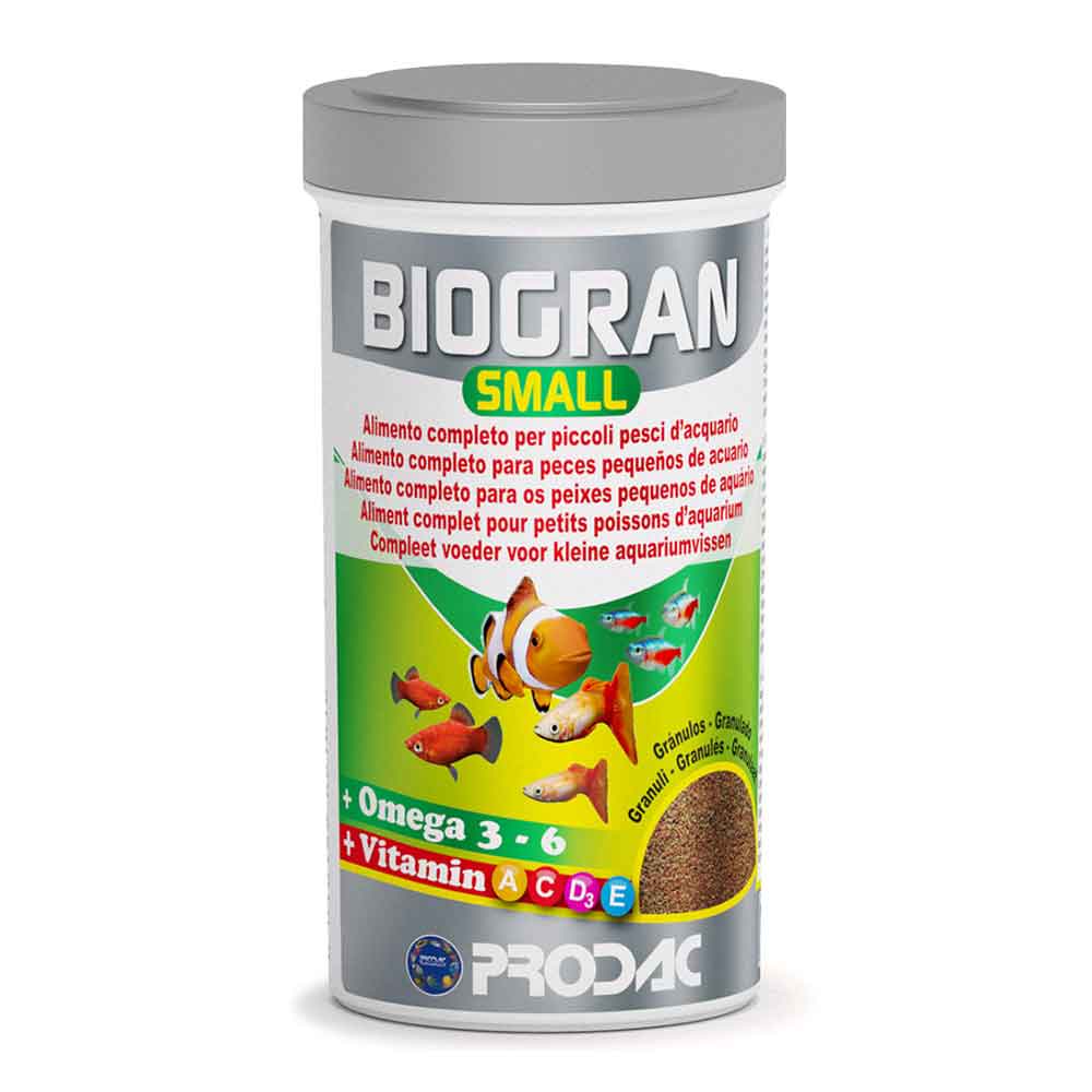Prodac Biogran Small Mangime granulare per pesci piccoli 100ml 45gr