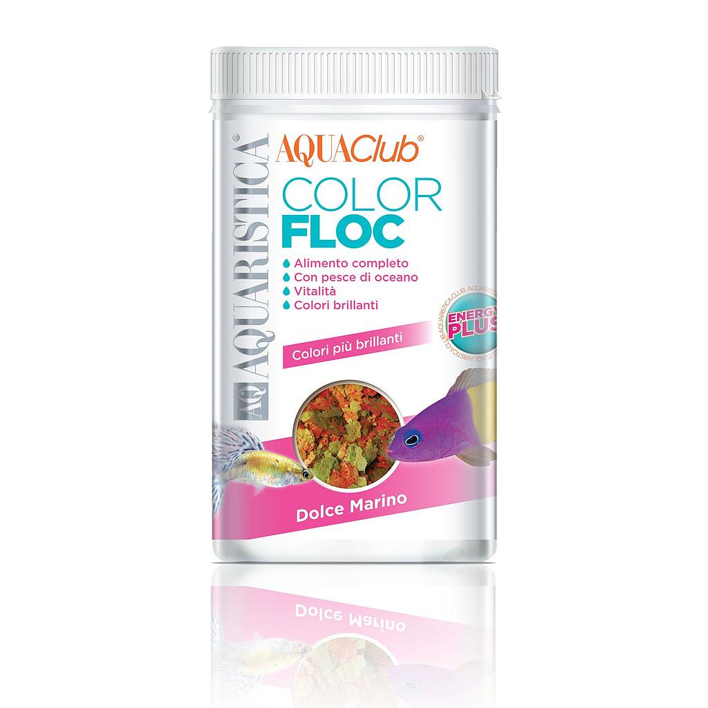 AQ Aquaristica Color Floc Alimento per intensificare i colori in scaglie 380ml 53g