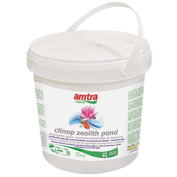Amtra Clinop Zeolith Pond Zeolite assorbente per laghetto 4Lt per 5000Lt
