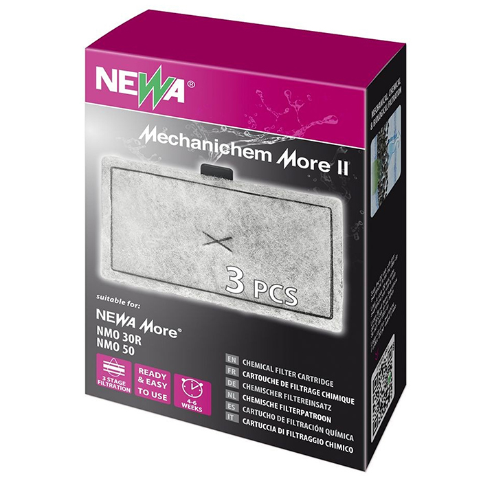 Newa Mechanichem More II Ricambio cartuccia filtraggio chimico 3pz