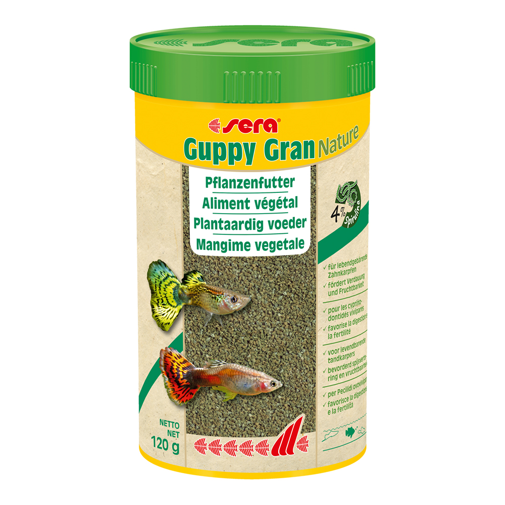 Sera Guppy Gran Nature 250ml 120g
