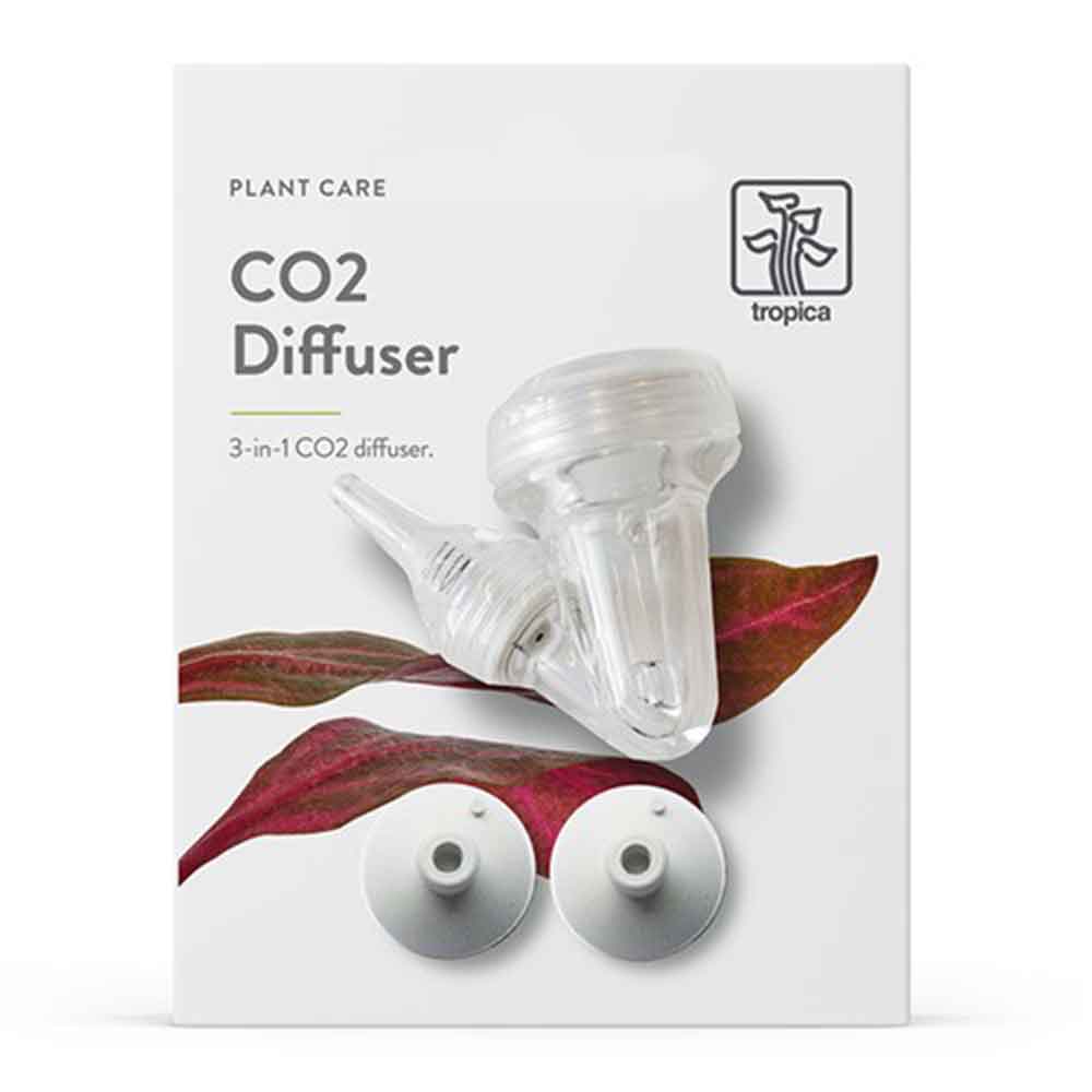 Tropica CO2 Diffuser 3 in 1 Diffusore/Atomizzatore, Valvola non ritorno, Contabolle in plastica