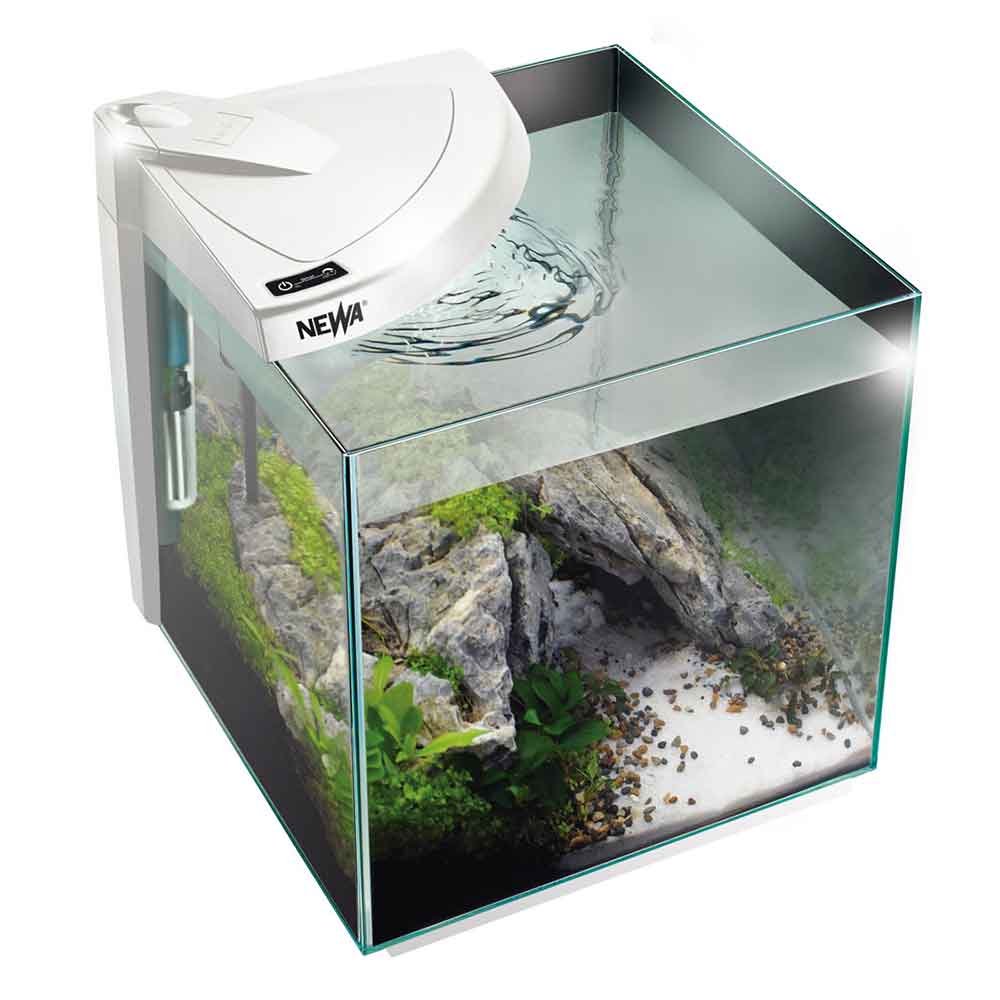 Newa More 50 Acquario Freshwater Led Dual Touch 45 l Bianco