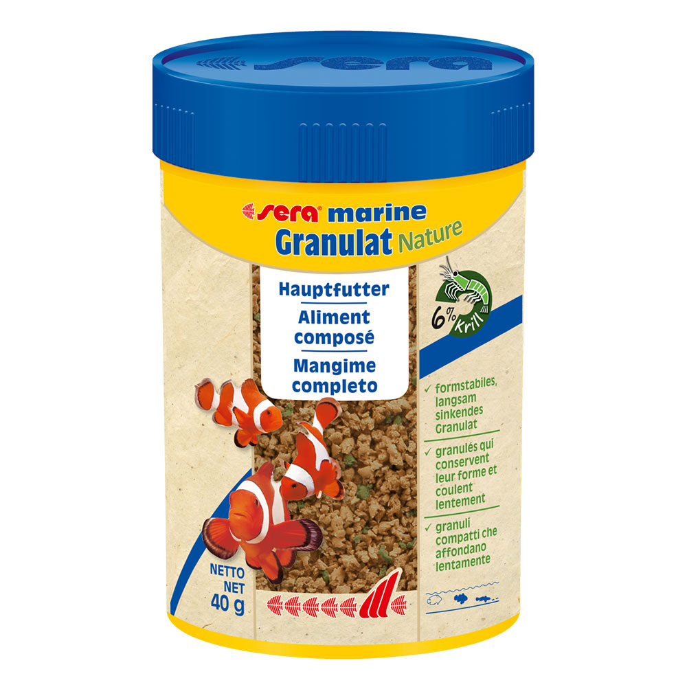 Sera Marin Granulat Alimento per pesci marini 100ml 40gr