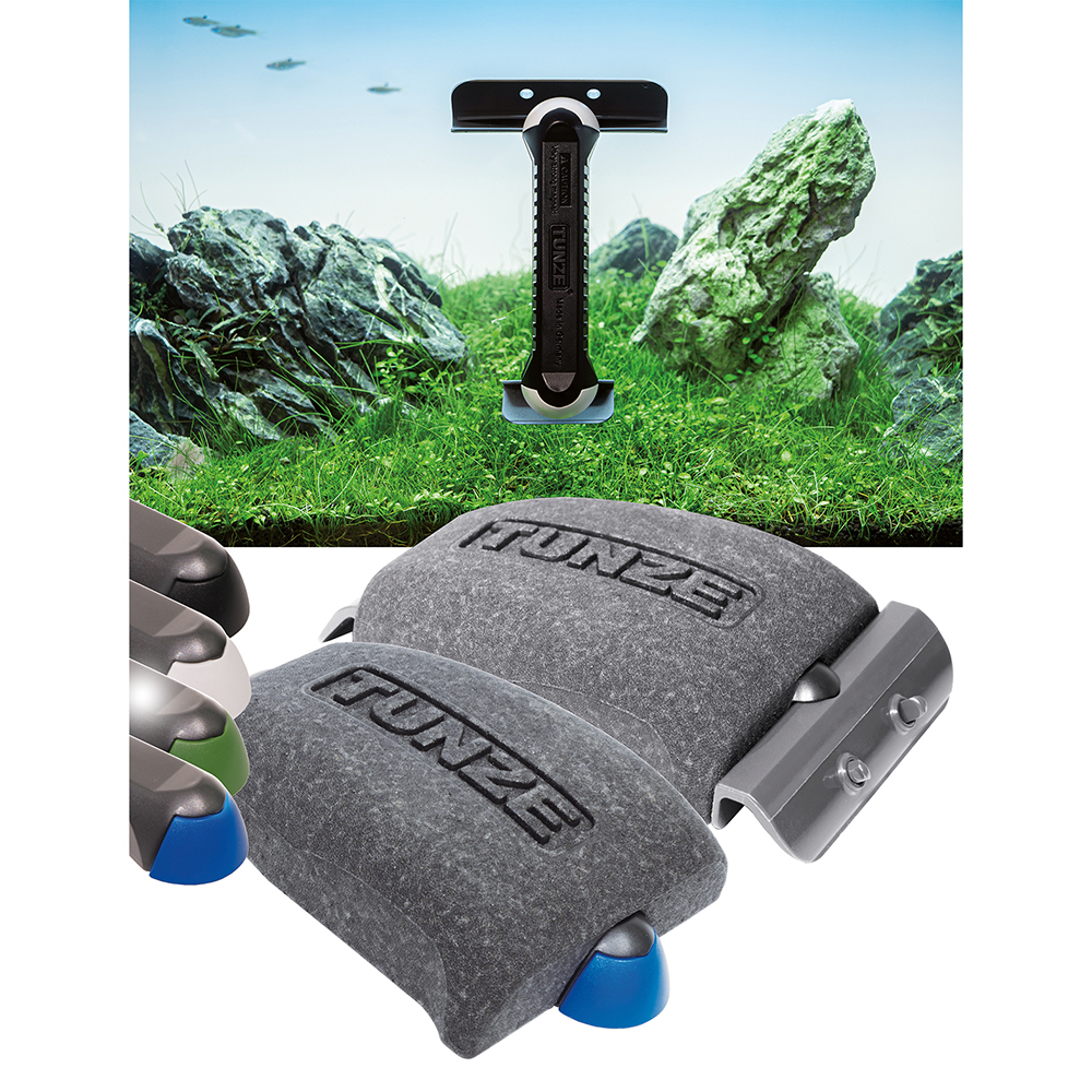 Tunze 0222.015 Care Magnet Long Booster Calamita pulivetro per acquari con vetri fino a 15mm