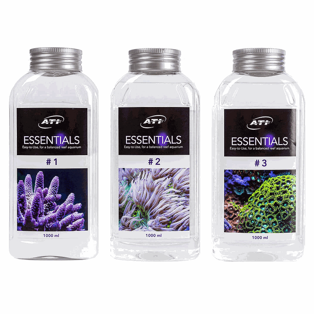 Ati Essential 1-2-3 Elementi essenziali per Acquari di barriera 3x1000ml