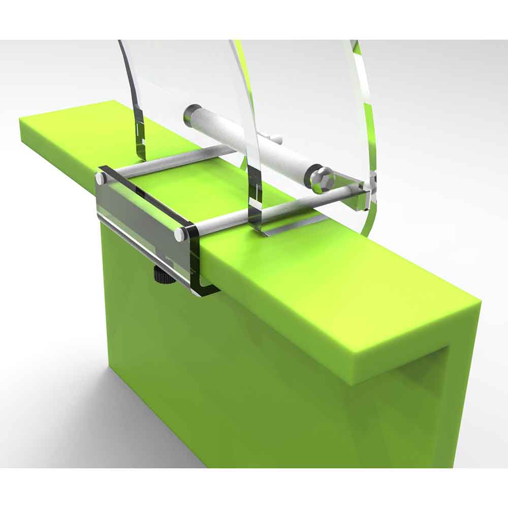 Gnc Bridge 1-ACR Supporto per Plafoniera BluRay per Vasche in Acrilico/Tiranti da 60 a 90cm